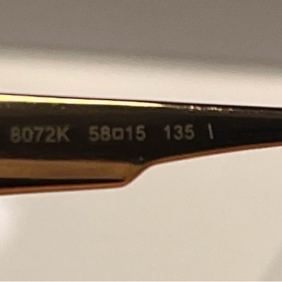 Black oversized gradient sunglasses. Unbranded